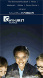 Mobile Screenshot of gayhurstschool.co.uk